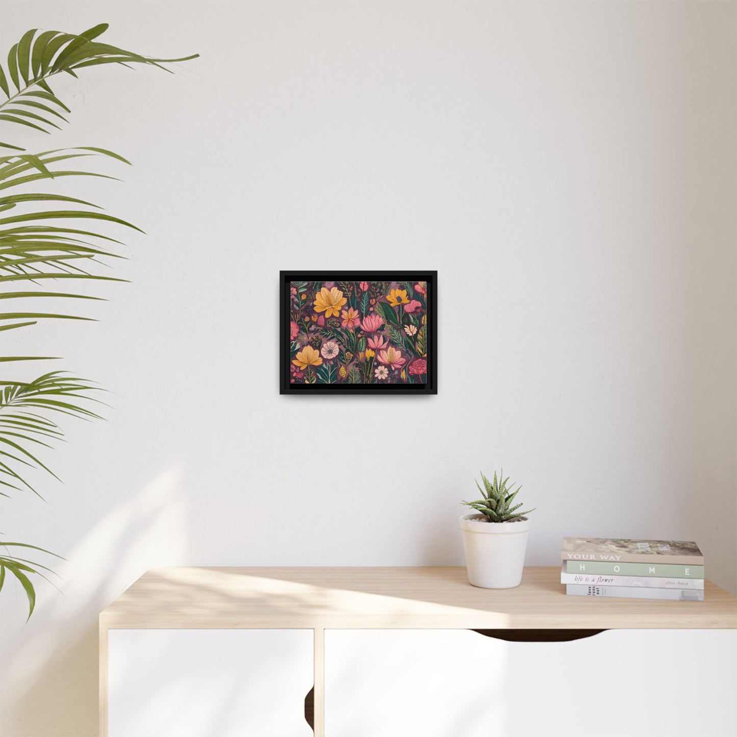 TBF110 Timeless Blooms - Matte Canvas, Framed (Multi-color)