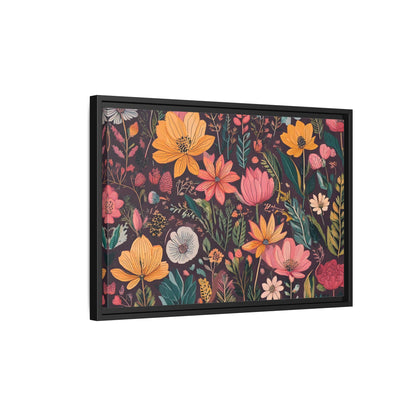 TBF108 Timeless Blooms - Matte Canvas, Framed (Multi-color)