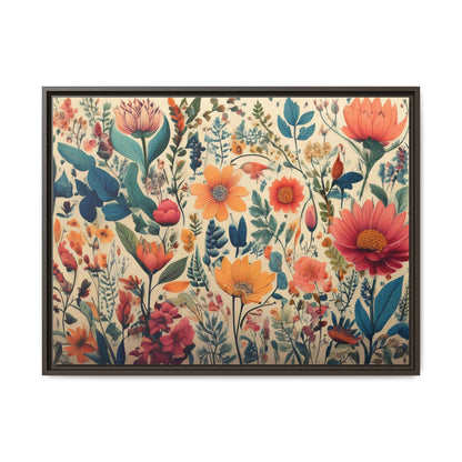 TBF112 Timeless Blooms - Matte Canvas, Framed (Multi-color)