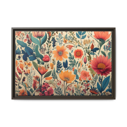 TBF112 Timeless Blooms - Matte Canvas, Framed (Multi-color)