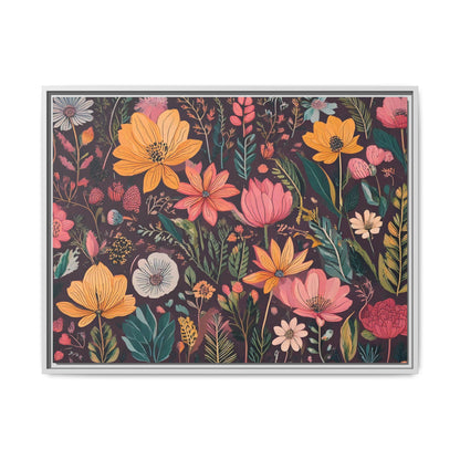 TBF108 Timeless Blooms - Matte Canvas, Framed (Multi-color)