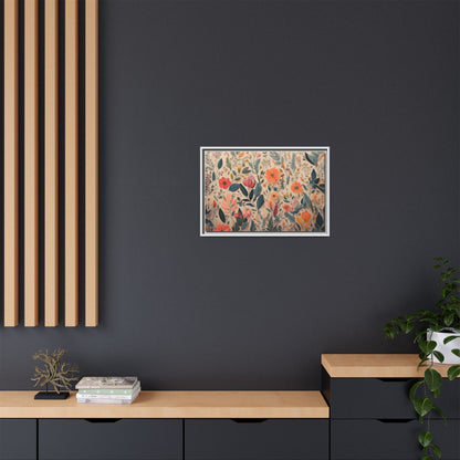 TBF103 Timeless Blooms - Matte Canvas, Framed (Multi-color)