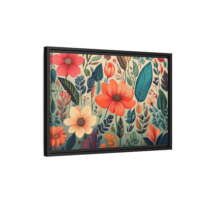 TBF105 Timeless Blooms - Matte Canvas, Framed (Multi-color)