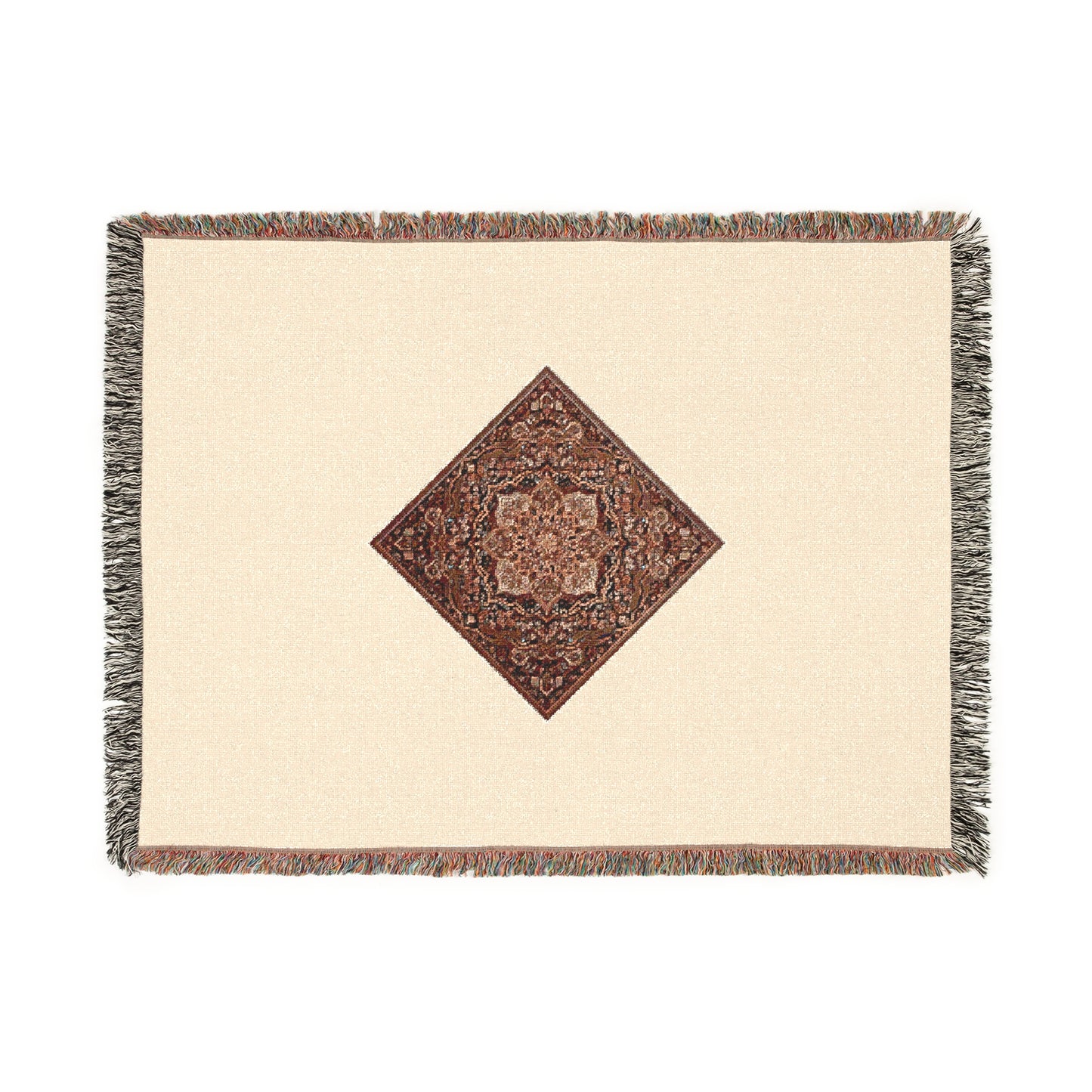 TRB114 Turkish Motif - Woven Blanket