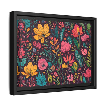 TBF102 Timeless Blooms - Matte Canvas, Framed (Multi-color)