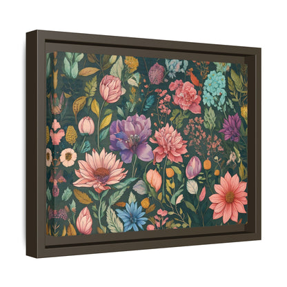 TBF111 Timeless Blooms - Matte Canvas, Framed (Multi-color)