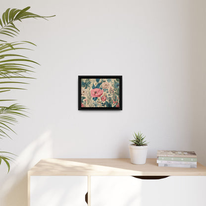 TBF101 Timeless Blooms - Matte Canvas, Framed (Multi-color)