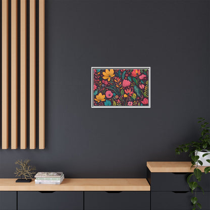 TBF102 Timeless Blooms - Matte Canvas, Framed (Multi-color)