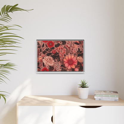 TBF106 Timeless Blooms - Matte Canvas, Framed (Multi-color)