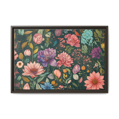 TBF111 Timeless Blooms - Matte Canvas, Framed (Multi-color)