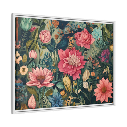 TBF109 Timeless Blooms - Matte Canvas, Framed (Multi-color)