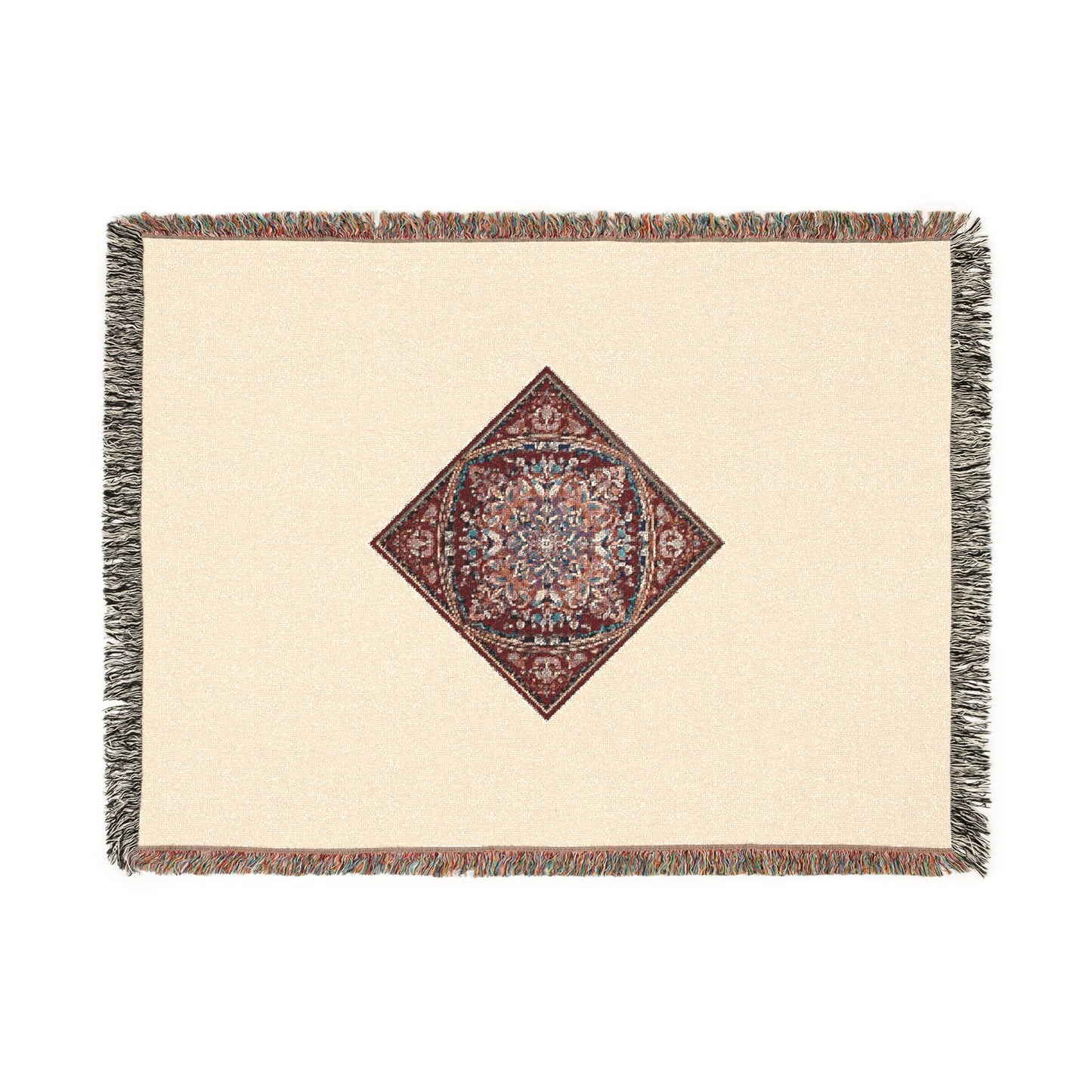 TRB124 Turkish Motif - Woven Blanket