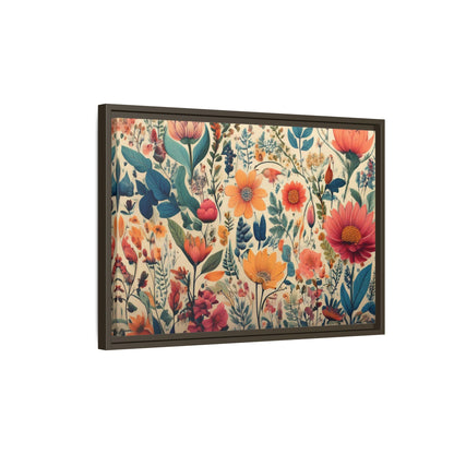 TBF112 Timeless Blooms - Matte Canvas, Framed (Multi-color)