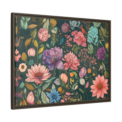 TBF111 Timeless Blooms - Matte Canvas, Framed (Multi-color)