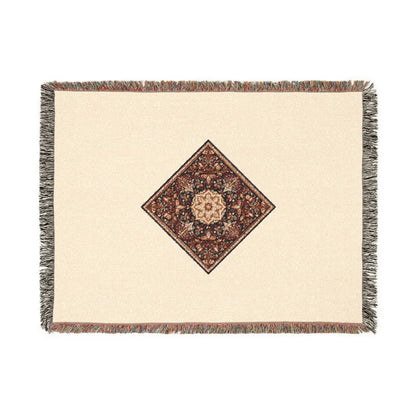 TRB122 Turkish Motif - Woven Blanket