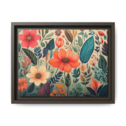 TBF105 Timeless Blooms - Matte Canvas, Framed (Multi-color)