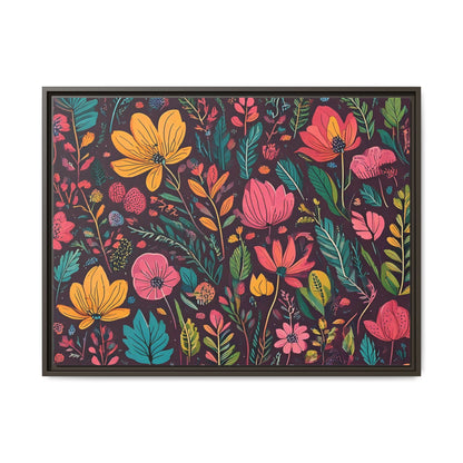 TBF102 Timeless Blooms - Matte Canvas, Framed (Multi-color)