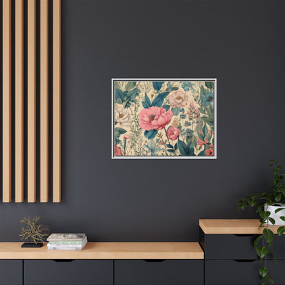 TBF101 Timeless Blooms - Matte Canvas, Framed (Multi-color)