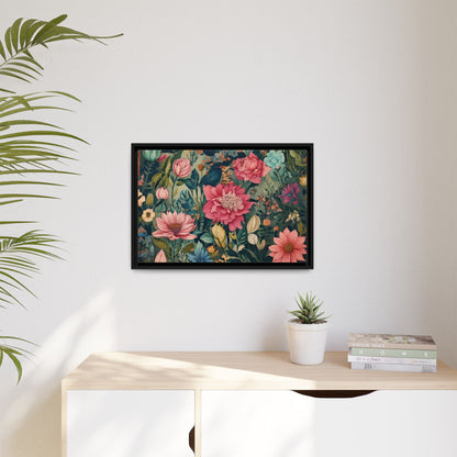 TBF109 Timeless Blooms - Matte Canvas, Framed (Multi-color)