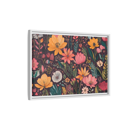 TBF108 Timeless Blooms - Matte Canvas, Framed (Multi-color)