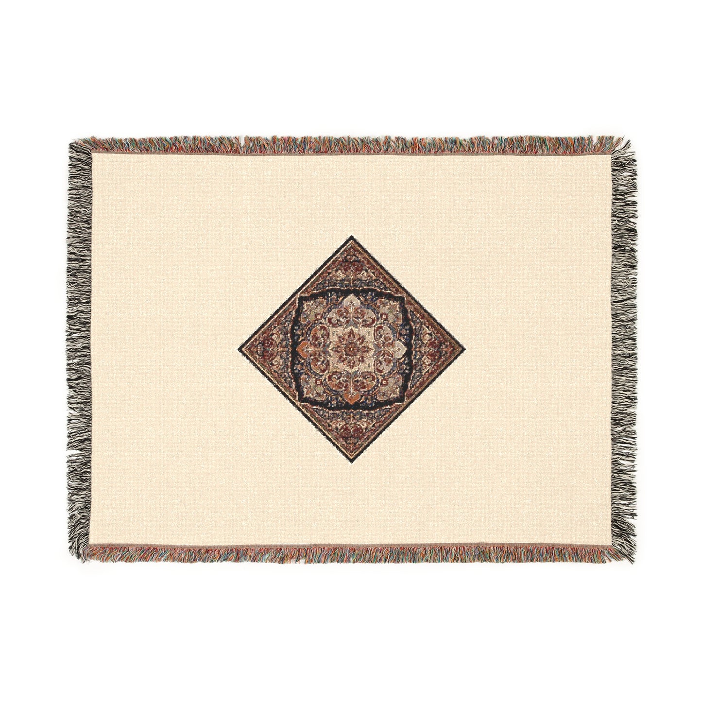 TRB127 Turkish Motif - Woven Blanket