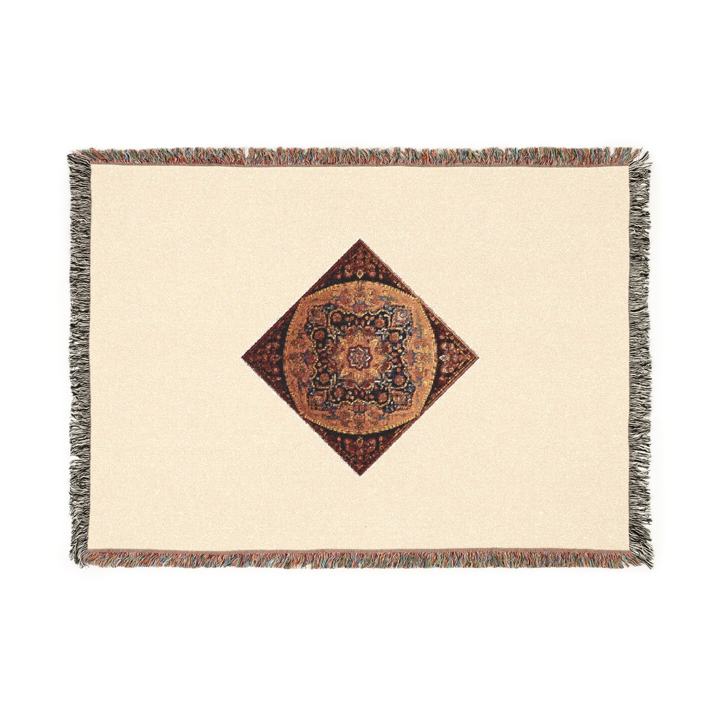 TRB123 Turkish Motif - Woven Blanket