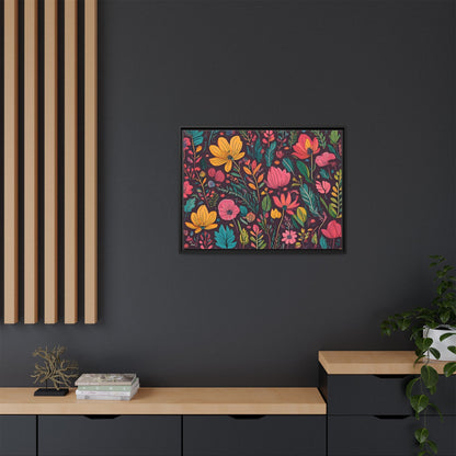 TBF102 Timeless Blooms - Matte Canvas, Framed (Multi-color)