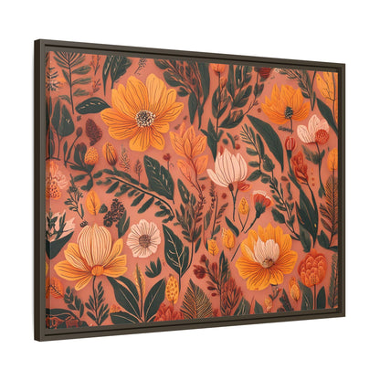 TBF107 Timeless Blooms - Matte Canvas, Framed (Multi-color)