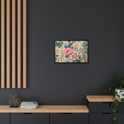 TBF101 Timeless Blooms - Matte Canvas, Framed (Multi-color)