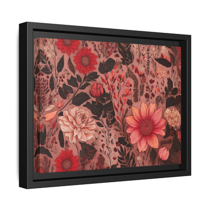 TBF106 Timeless Blooms - Matte Canvas, Framed (Multi-color)