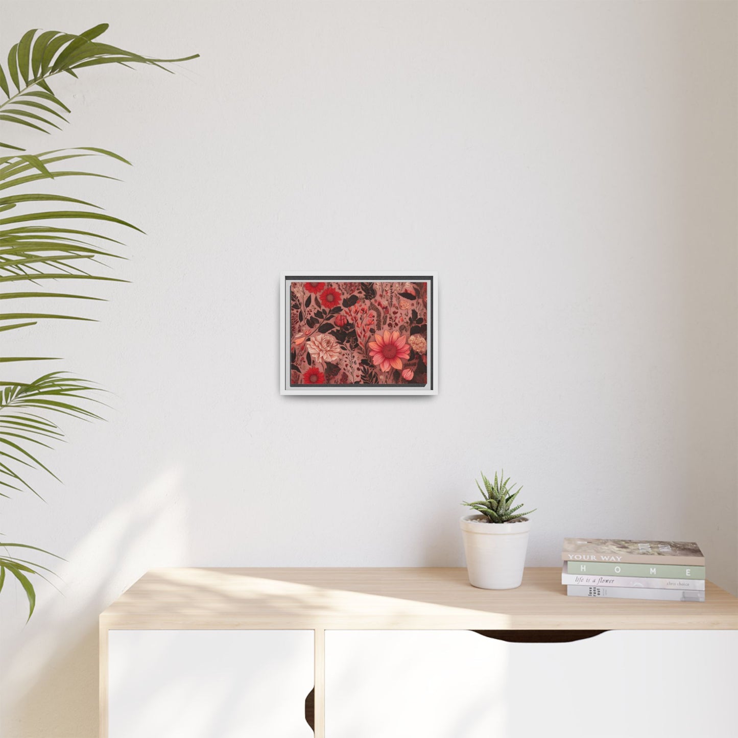 TBF106 Timeless Blooms - Matte Canvas, Framed (Multi-color)