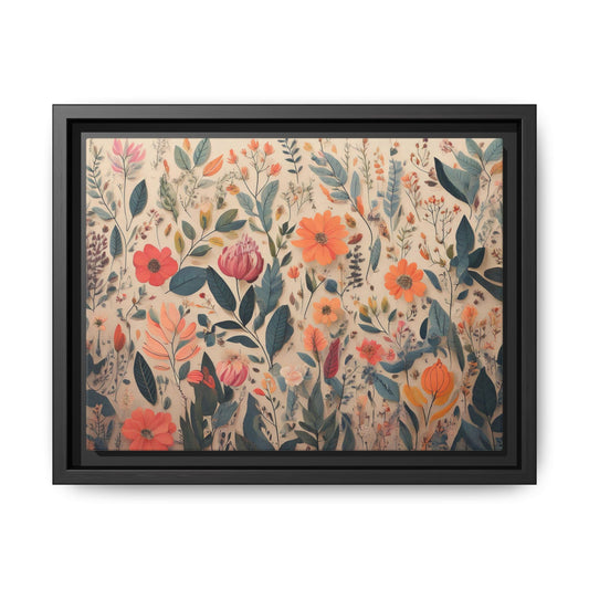 TBF103 Timeless Blooms - Matte Canvas, Framed (Multi-color)