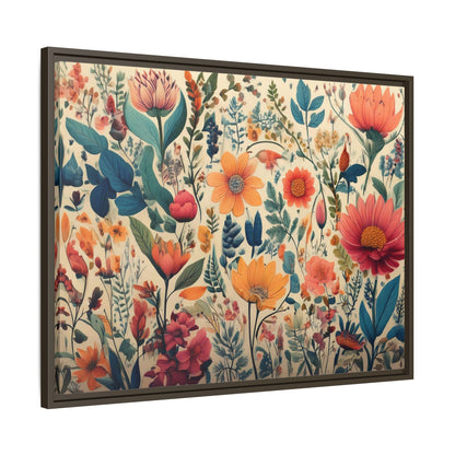 TBF112 Timeless Blooms - Matte Canvas, Framed (Multi-color)