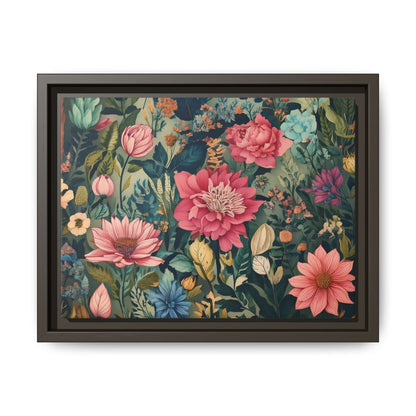 TBF109 Timeless Blooms - Matte Canvas, Framed (Multi-color)