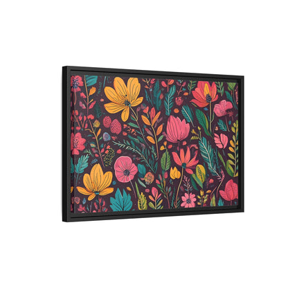 TBF102 Timeless Blooms - Matte Canvas, Framed (Multi-color)