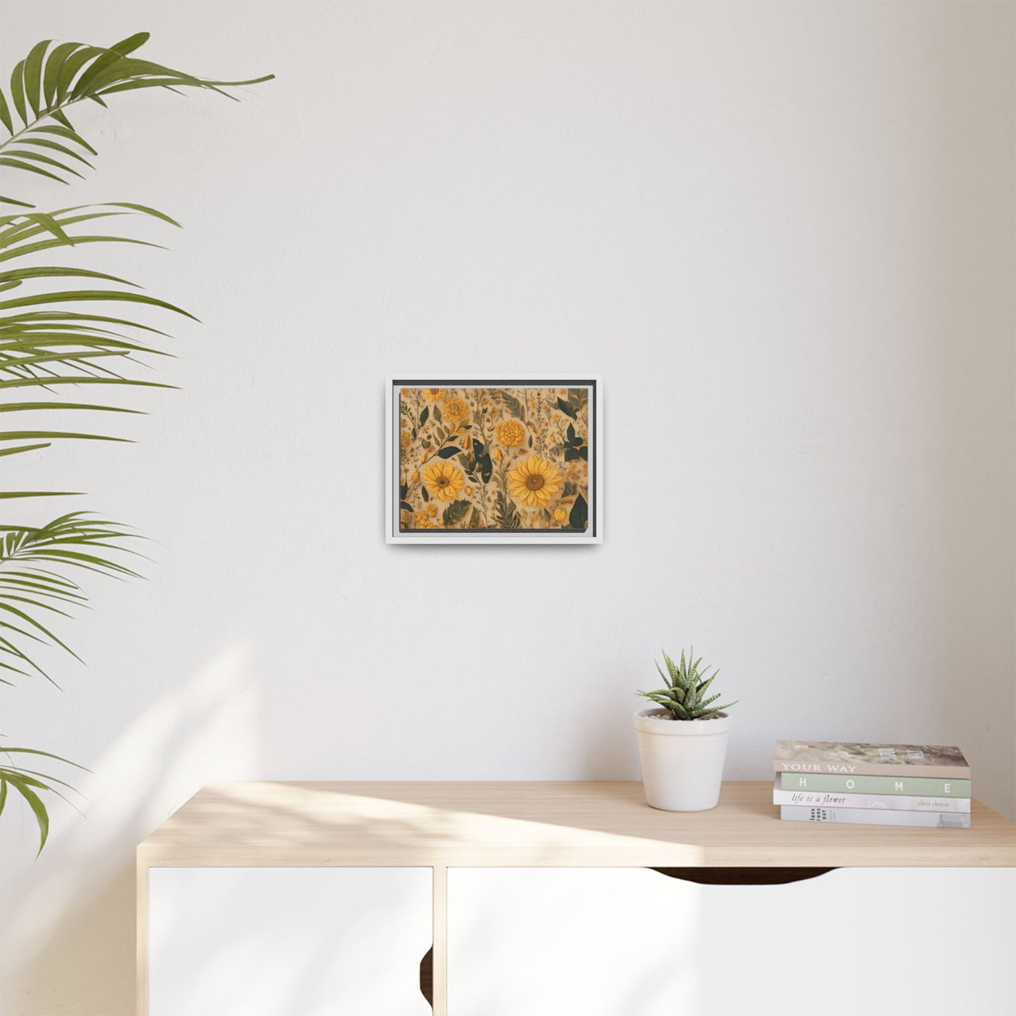 TBF104 Timeless Blooms - Matte Canvas, Framed (Multi-color)