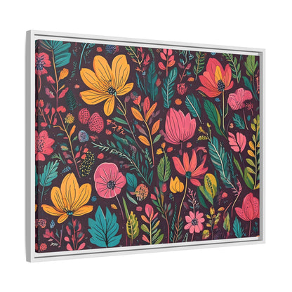 TBF102 Timeless Blooms - Matte Canvas, Framed (Multi-color)