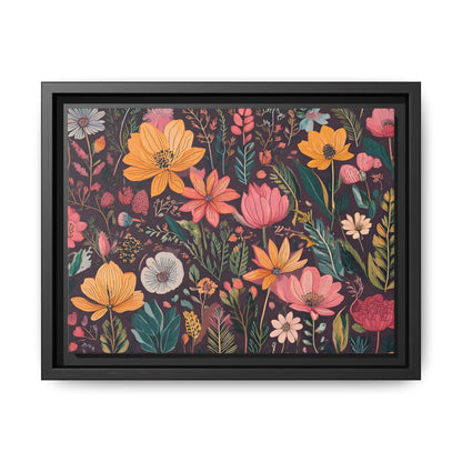 TBF108 Timeless Blooms - Matte Canvas, Framed (Multi-color)