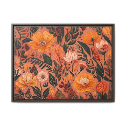 TBF107 Timeless Blooms - Matte Canvas, Framed (Multi-color)