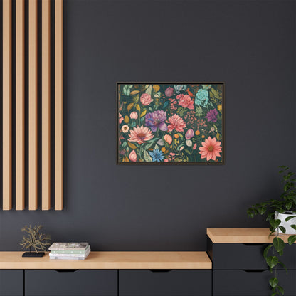 TBF111 Timeless Blooms - Matte Canvas, Framed (Multi-color)