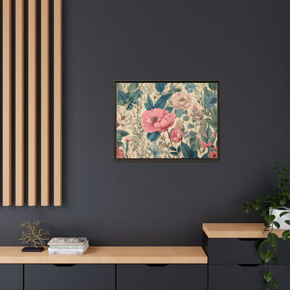 TBF101 Timeless Blooms - Matte Canvas, Framed (Multi-color)