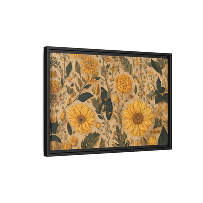 TBF104 Timeless Blooms - Matte Canvas, Framed (Multi-color)