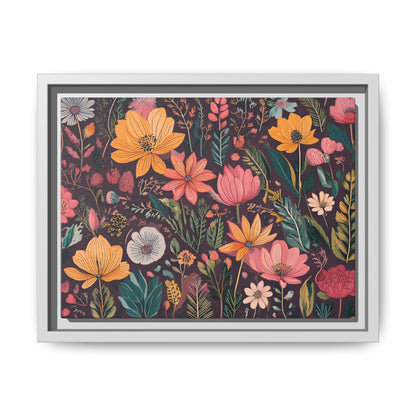 TBF108 Timeless Blooms - Matte Canvas, Framed (Multi-color)