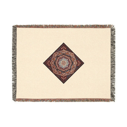 TRB119 Turkish Motif - Woven Blanket