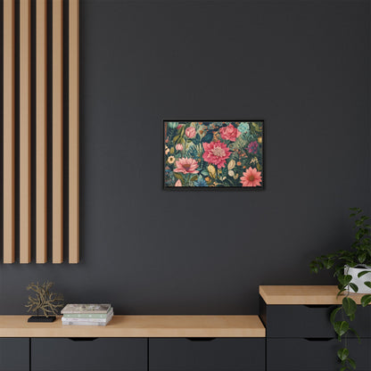 TBF109 Timeless Blooms - Matte Canvas, Framed (Multi-color)