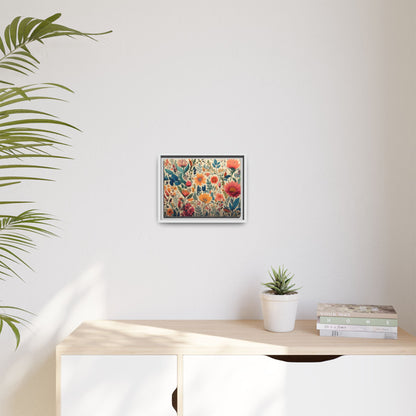 TBF112 Timeless Blooms - Matte Canvas, Framed (Multi-color)