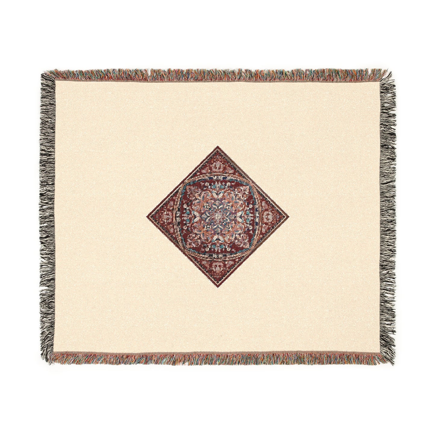 TRB124 Turkish Motif - Woven Blanket