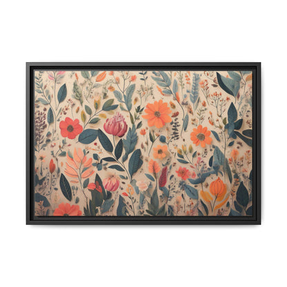 TBF103 Timeless Blooms - Matte Canvas, Framed (Multi-color)