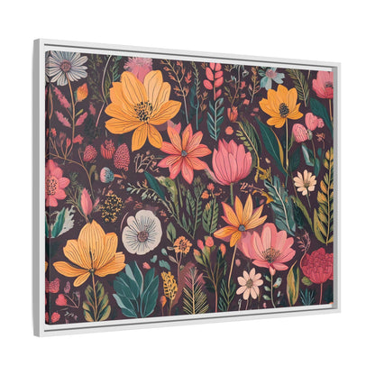 TBF108 Timeless Blooms - Matte Canvas, Framed (Multi-color)