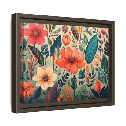 TBF105 Timeless Blooms - Matte Canvas, Framed (Multi-color)